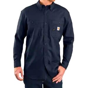 FLAME-RESISTANT CARHARTT FORCE LOOSE FIT LIGHTWEIGHT LONG-SLEEVE BUTTON-FRONT